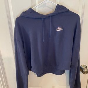 Nike cropped hoodie, never worn
